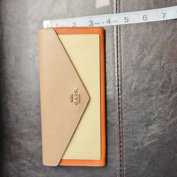 Coach two tone long wallet - Picture 10 of 10